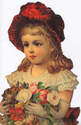 7063 - Victorian Children Girls Hats