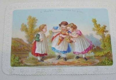 Victorian Christmas Card 