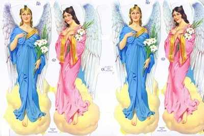 0797 - Christmas Angels Cherubs Heavenly Host