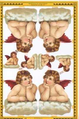 a127 - Cherubs Angels Cupids Valentines Christmas