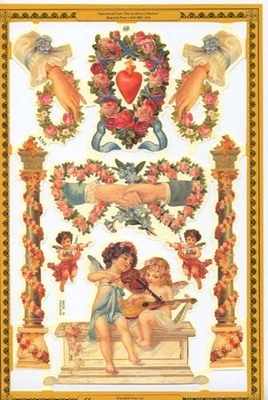 a165 - Cherubs Angels Valentine Christmas Cupids