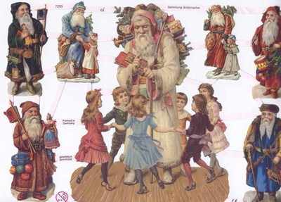 7255 - Santa Clause Father Christmas Party Children