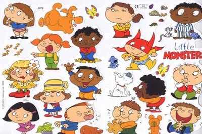 1975 - Little Monsters Splash Cartoon Characters