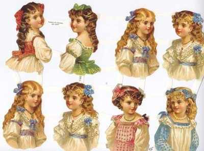 7100 - Children Ribbons Lace Costumes