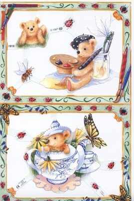 1919 - Teddys Bears Teddies Art Paintings