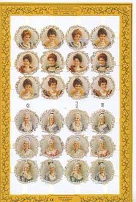 a008 - Victorian Portrait Miniatures Ladys