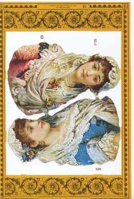 a025 - Victorian Ladys Lace Wedding Veils