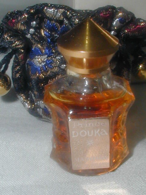 Vintage Prince Douka Mini Perfume Bottle