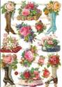7350 Flower Bouquets Posy Victorian Boots
