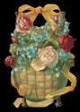  5116 - Flower Rose Roses Bouquet Basket