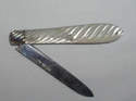 Antique Sterling Silver Hallmarked Fruit Knife C1906