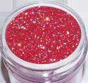 No : 297 Hibiscus Transparent Glitter