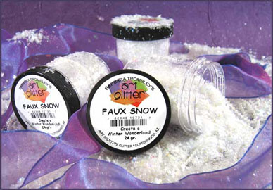 No: Faux Snow 1oz Jar