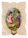  Victorian Embossed Valentine Card