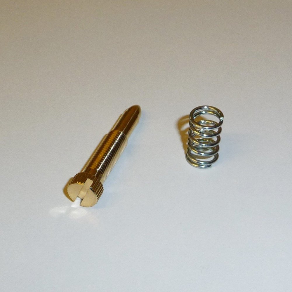 SCREW, THROTTLE STOP & SPRING - GT250 M/A/B/C ONLY, TS250 (PATTERN)