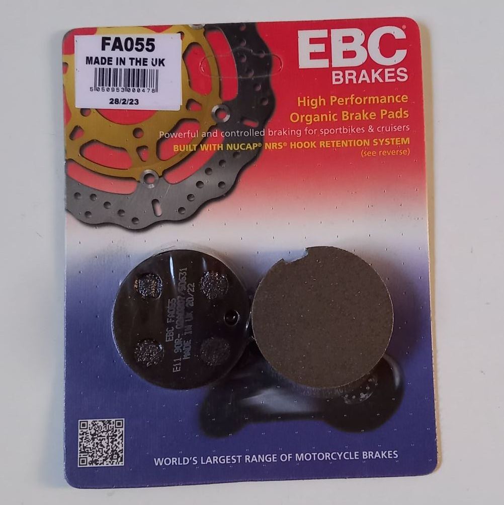PAD SET, FRONT BRAKE - GT750, GT550, GT500, GT380, GT250, GT185, GT125 (EBC PATTERN)