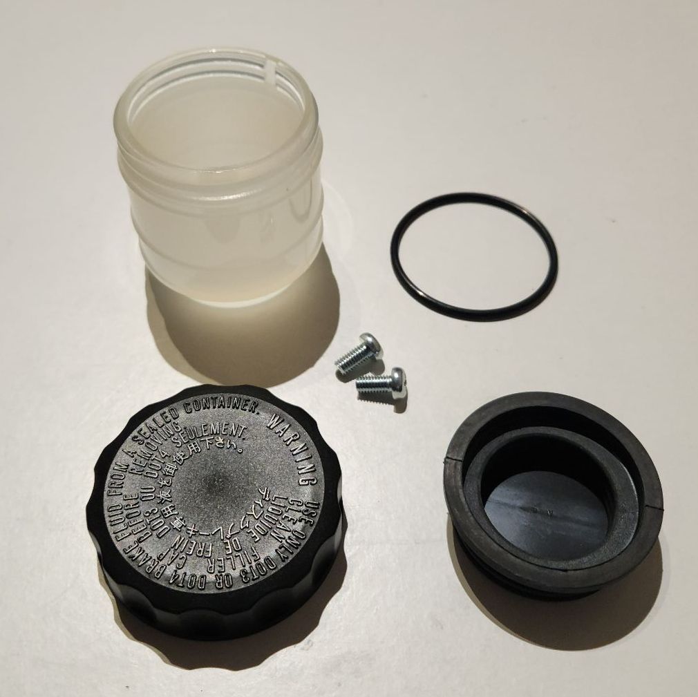 RESERVOIR, MASTER CYL, NISSIN TYPE - GT750, GT550, GT380, GT500, GT250, X7, X5, GT185, GT125 (PATTERN)