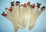 Personalised bookmarks (christmas selection)