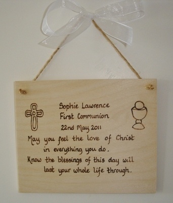 First Communion or Confirmation personalised Gift