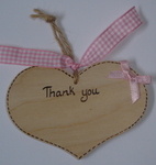 Personalised Thank you flower girl / bridesmaid / page boy