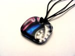 6mm Pdt Stained Glass (Pinky) on Cord