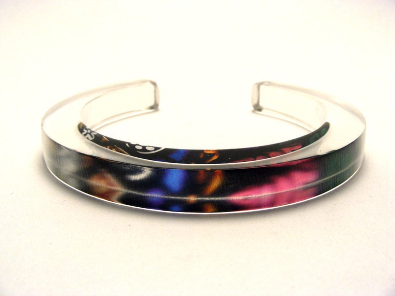 10x10mm Bangle Stained Glass 2