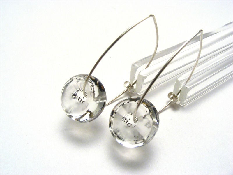 Optical Drop Earrings 2
