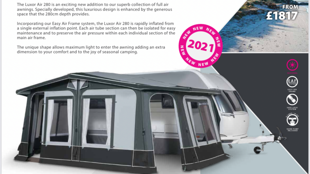 Dorema awnings Full range of Discounted Dorema awnings available at