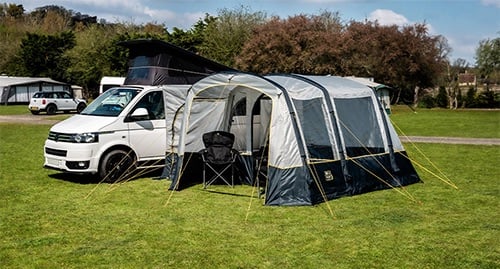 Maypole Warwick Air Driveaway Awning  LOW fits heights 180-210cm