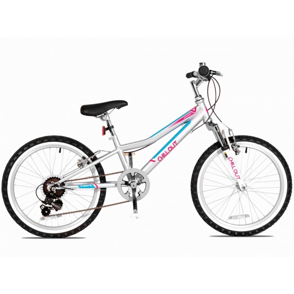 Concept Chillout FS 20" Wheel 6 Speed Girls Bicycle -Grey