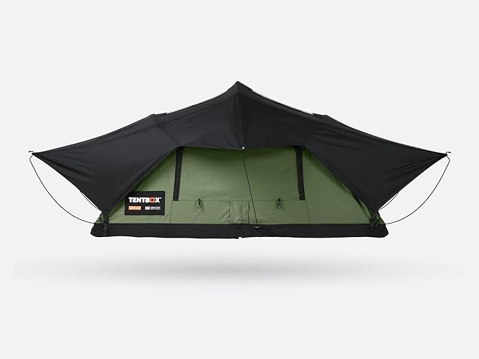TentBox Lite 2.0 FOREST-Car Roof Top Tent-TentBox Car Roof Tent-Four Season Car Camping-Tent Box Roof Tent FITS MOST CARS-Premium fold out design