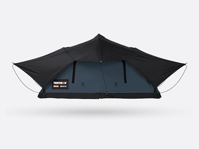 TentBox Lite 2.0 SLATE- Car Roof Top Tent - TentBox Car Roof Tent - Four Season Car Camping - Tent Box Roof Tent FITS MOST CARS - Premium fold out