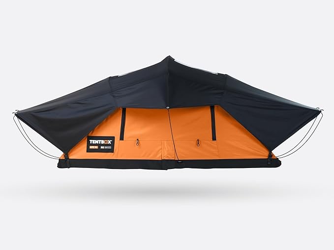 TentBox Lite XL SUNSET- Car Roof Top Tent-TentBox Car Roof Tent- Four Season Car Camping-FITS MOST CARS-30 Seconds Set-Up
