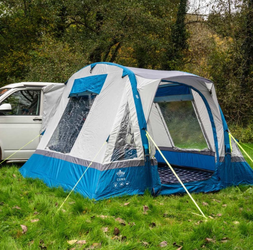 OLPRO. Cubo Breeze V2 Campervan Awning- BLUE