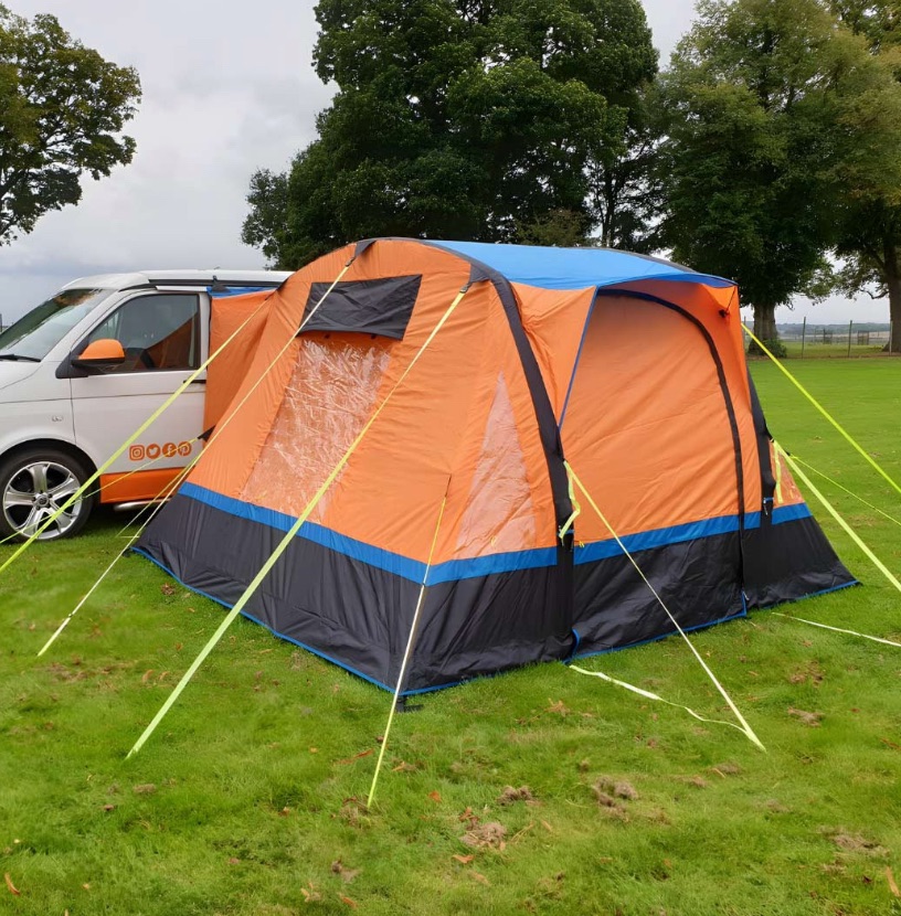 OLPRO. Cubo Breeze V2 Campervan Awning- ORANGE