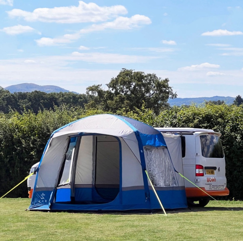 OLPRO Uno Breeze Campervan Air Awning - BLUE
