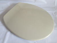 Champagne Colour Duroplast Toilet seat with Chrome Hinge