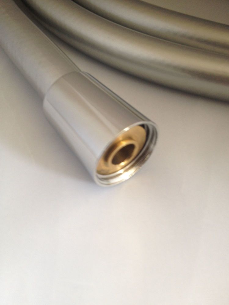 Silver finish PVC Shower Hose 175 cm by Euroshowers 