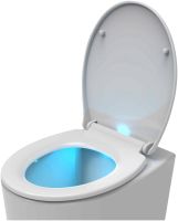 Euroshowers PP ONE LED White Soft Close Quick Release Toilet Seat  - 89530