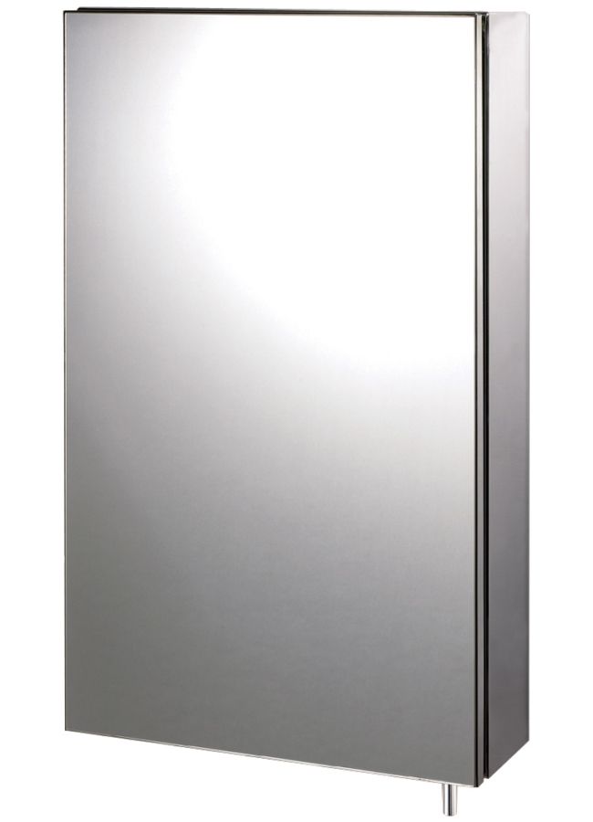 Euroshowers Stainless Steel Maxi Cabinet 40x67x12cm - 16120