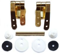 Gold/Brass Toilet Seat Hinges