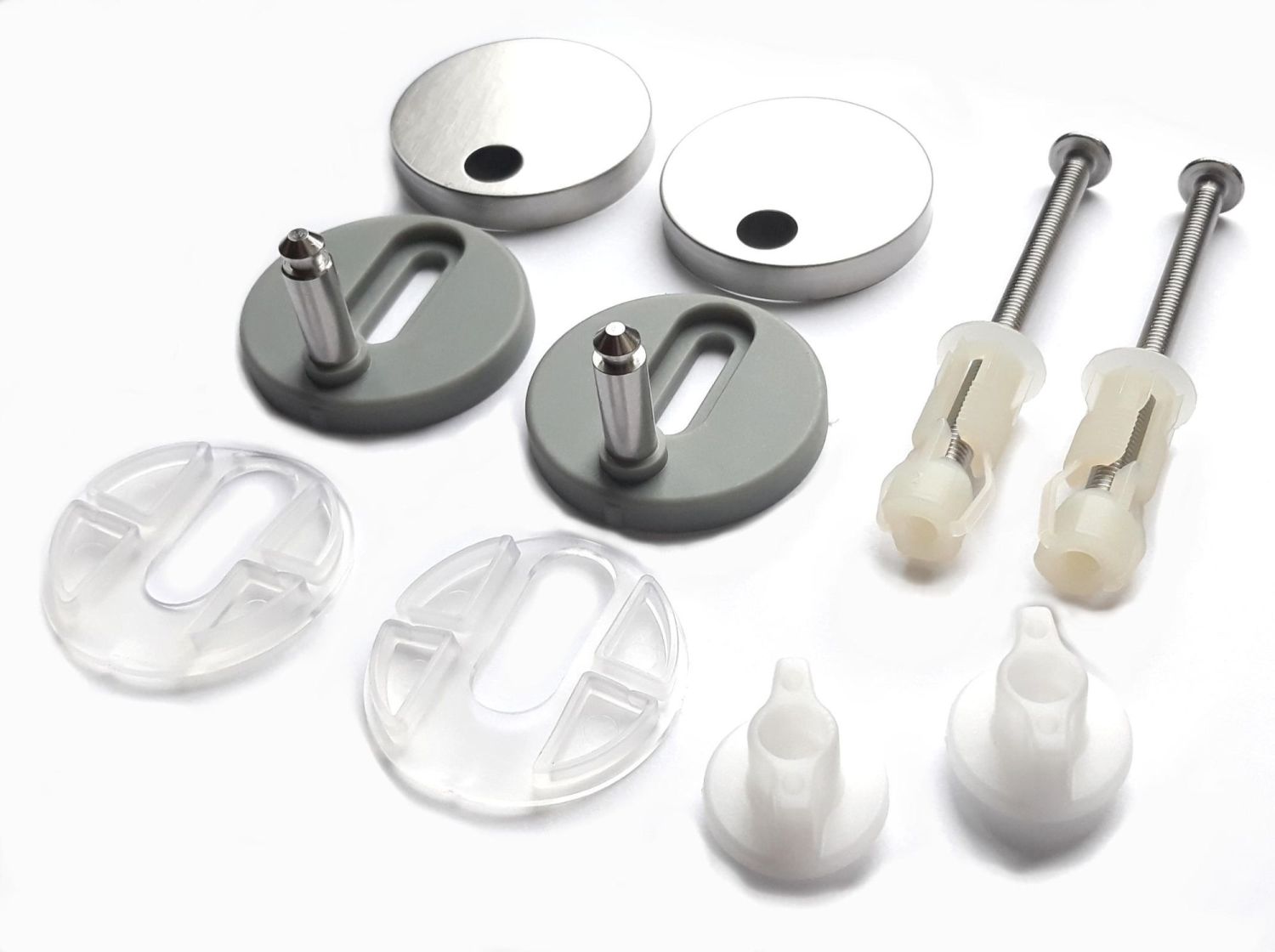 Euroshowers Wenko Bemis LDS Universal Toilet Seat Fixings Top Fix Blind