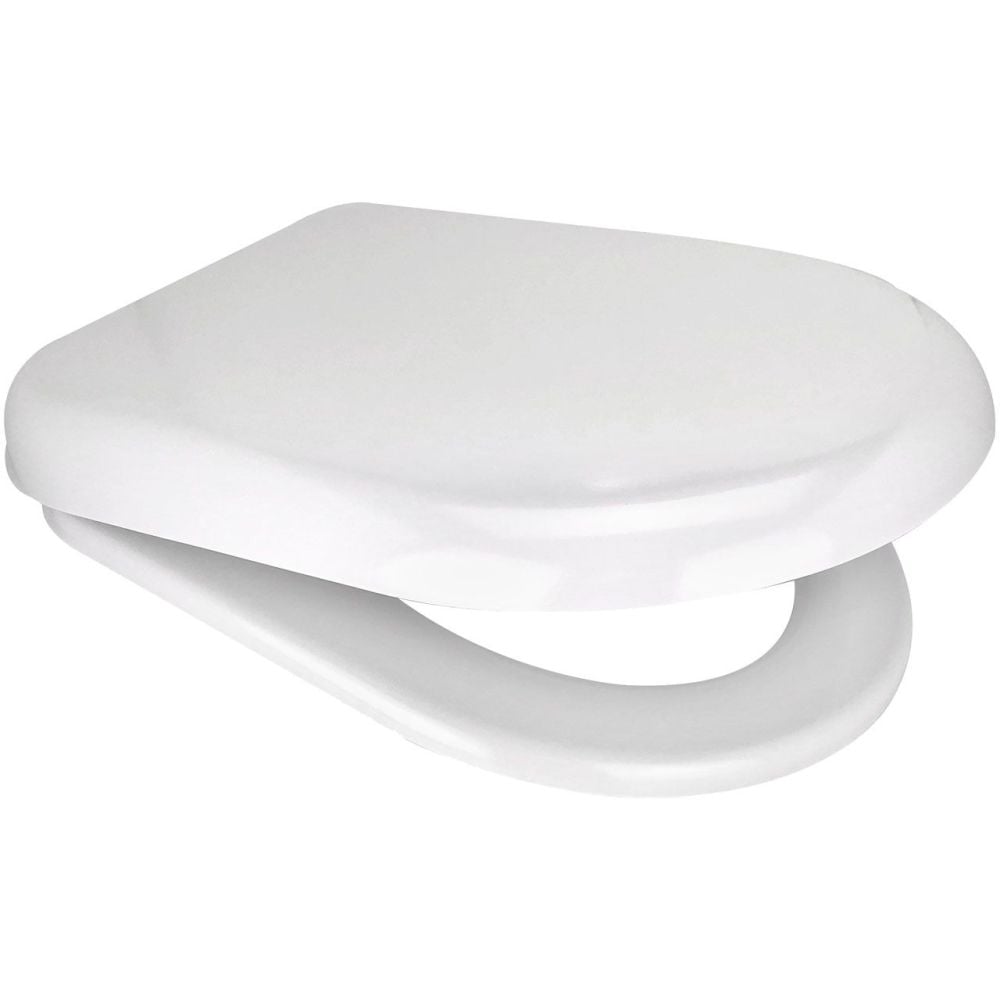 Euroshowers D range toilet seats, Adjustable D shape toilet seats