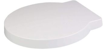 Euroshowers Round 420 Long Duroplast Toilet Seat with Chrome fittings