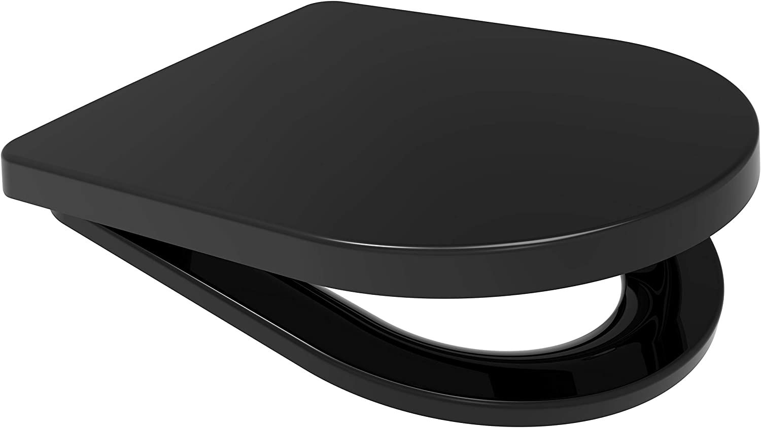 anthracite slate grey black Round toilet seat bathstore wash