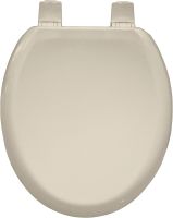 Bemis Indian Ivory Moulded Wood Chicago Toilet Seats w/ STA-TITE  - 5000ART846