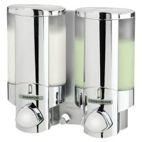 Aviva Double Soap Dispenser in Chrome - 36220