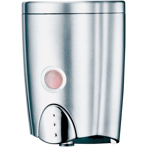Euroshowers 580ml Wall Mounted Liquid Soap Dispensers -Silver  89650