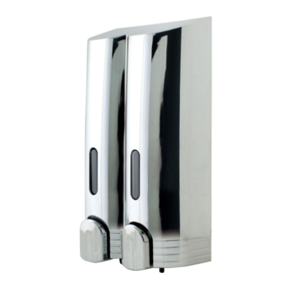 Euroshowers TALL Double Chrome Soap Dispenser - 89890