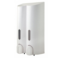 Euroshowers TALL Double White Soap Dispenser - 89810